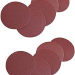 اقراص صنفرة ورقية مقاس 5 بوصات، مجموعة من 10 قطع