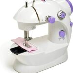ماكينة الخياطة حجم صغير على ضوء مع دواسة لسهولة السيطرة القدم
