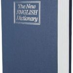 خزنة معدنية كبيره الحجم على شكل كتاب حقيقي