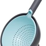 مصفاة بلاستيك كوفا عالية الجودة بطبقة مزدوجة قابلة للدوران