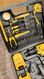 ⁦شنيور لاسلكى ببطاريتين 24 فولت 33 قطعة⁩ - الصورة ⁦2⁩