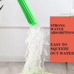 مساحة موب 2 في 1 ذاتية العصر لتنظيف وتجفيف الأرضيات، مساحة دائرية دوارة 360 درجة لتنظيف الجدران، مساحة موب ذاتية العصر لتنظيف الأرضيات - Image 5