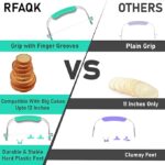 اداة تسوية الكيك قابلة للتعديل ومرقمة لتسوية الطبقات. قاطع تزيين الكيك وملحقات للتقطيع. اجعل شرائح كعكتك مثل المحترفين. لوازم وأدوات الخبز. - Image 5