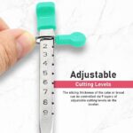 اداة تسوية الكيك قابلة للتعديل ومرقمة لتسوية الطبقات. قاطع تزيين الكيك وملحقات للتقطيع. اجعل شرائح كعكتك مثل المحترفين. لوازم وأدوات الخبز. - Image 6