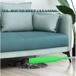 مساحة موب 2 في 1 ذاتية العصر لتنظيف وتجفيف الأرضيات، مساحة دائرية دوارة 360 درجة لتنظيف الجدران، مساحة موب ذاتية العصر لتنظيف الأرضيات - Image 4