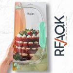 اداة تسوية الكيك قابلة للتعديل ومرقمة لتسوية الطبقات. قاطع تزيين الكيك وملحقات للتقطيع. اجعل شرائح كعكتك مثل المحترفين. لوازم وأدوات الخبز. - Image 3