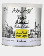 أبو عوف قهوة تركي سادة فاتح 200 جم
